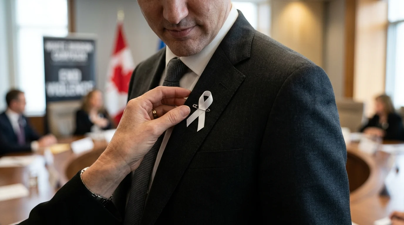 white ribbon meaning