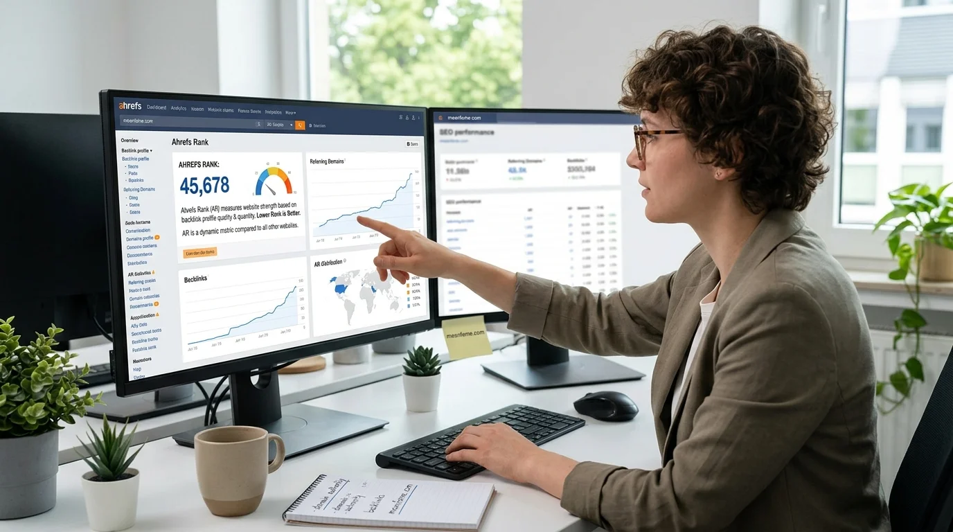 ahrefs rank meaning
