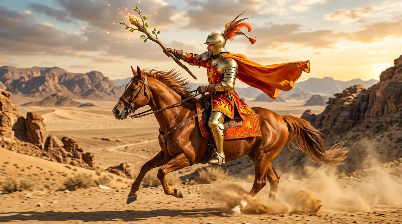 knight of wands tarot card meaning
