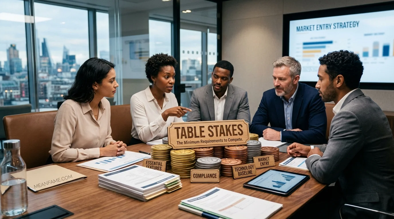 table stakes meaning