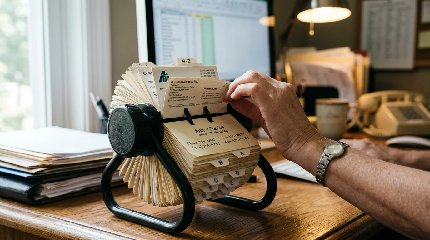 Rolodex meaning