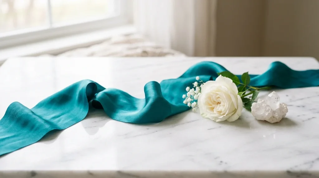 teal ribbon meaning