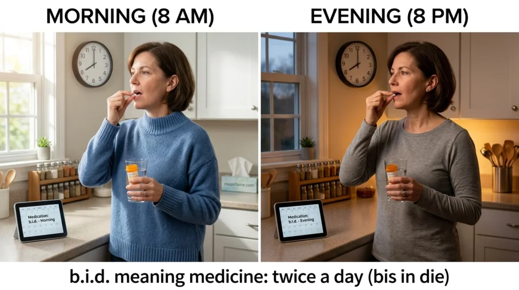 b.i.d. meaning medicine