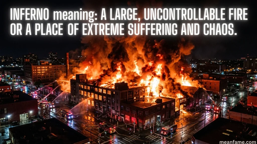 inferno meaning
