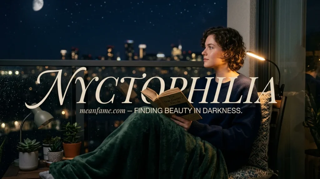 nyctophilia meaning